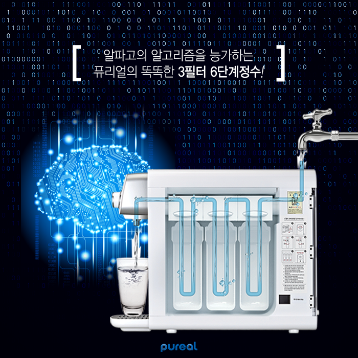 상품후기 - 필터테크-세상의 모든 필터 퓨리얼의 똑똑한 3필터 6단계 정수